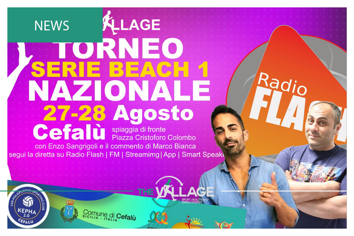 Telecronaca Torneo Nazionale Beach su Radio Flash